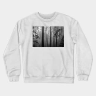 Spooky Mountainside Forest Crewneck Sweatshirt